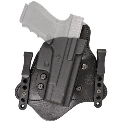 Comp-Tac MTAC Holster Walther PPQ M2 with 4" Barrel IWB Hybrid Right Handed Leather/Kydex Black