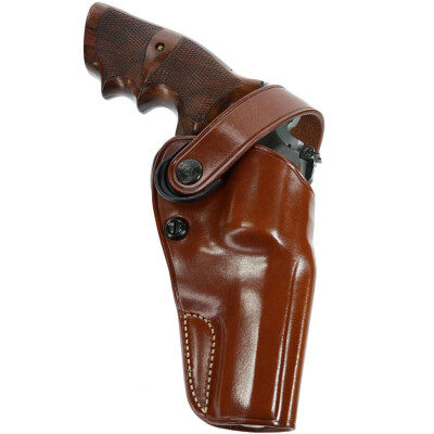 D.A.O. Belt Holster For Ruger Alaskan 2-1/2" Right Hand Leather Tan 