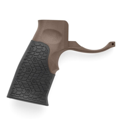 Daniel Defense AR-15 Pistol Grip Oversized Trigger Guard Polymer Mil-Spec+ Brown 21-071-05177-011