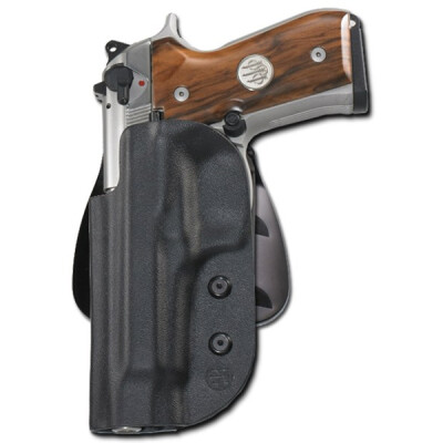 Beretta Civilian Ghost 92FS/96 Series Pistols Belt/Paddle Holster Polymer Left Hand Black