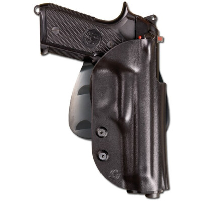 Beretta Civilian Ghost 92FS/96 Series Pistols Belt/Paddle Holster Polymer Right Hand Black