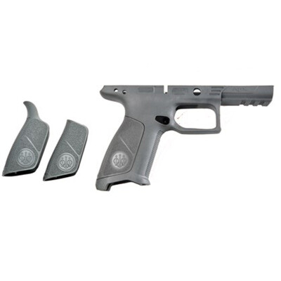 Beretta APX Frame 3 Backstraps No Finger Grooves Polymer Wolf Gray