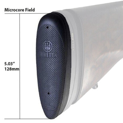 Beretta Recoil Pad MicroCore Field 0.39" Technopolymer Black