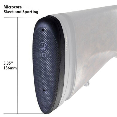 Beretta Recoil Pad MicroCore Skeet and Sporting 0.91" Technopolymer Black