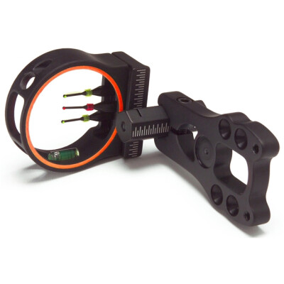 .30-06 Outdoors King Pin 3 Pin Bow Sight .029 FO Pins Ambidextrous Black Finish ECO3-1