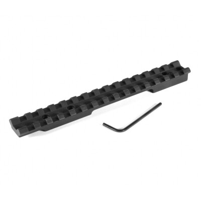 EGW Remington 700 722 40x Short Action Picatinny Rail Scope Mount 15 MOA Ambidextrous Aluminum Black