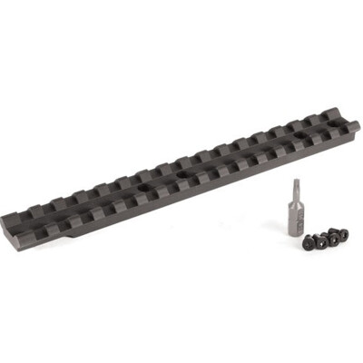 EGW Picatinny Rail Fits Remington Model 710 and 770 Rifles Matte Black Finish