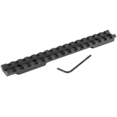 EGW Savage Roundback Short Action One Piece Picatinny Scope Mount Aluminum Matte Black 41000