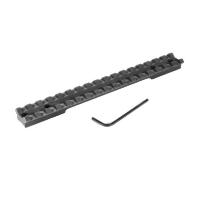 EGW Savage Roundback Long Action One Piece Picatinny Scope Mount 20 MOA Aluminum Matte Black 41102
