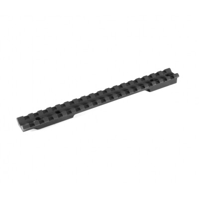 EGW Savage Long Action with Flat Rear Receiver One Piece Scope Mount 20 MOA Aluminum Matte Black