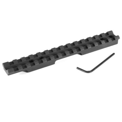 EGW Savage Mark II Picatinny Rail Scope Mount 1-3/8" Ejection Port 0 MOA Aluminum Matte Black 41500