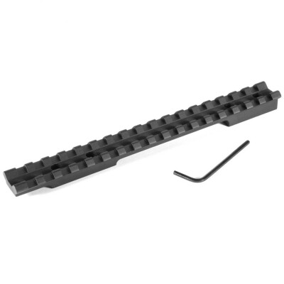 EGW One Piece Picatinny Scope Mount Winchester Model 70 (Pre64) Long Action Aluminum Black 42100