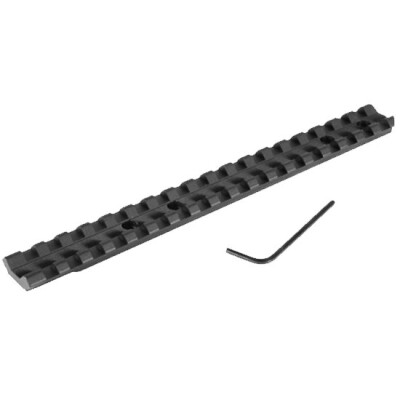 EGW Tikka T3 Picatinny Rail Scope Mount 0 MOA Aluminum Matte Black 44000