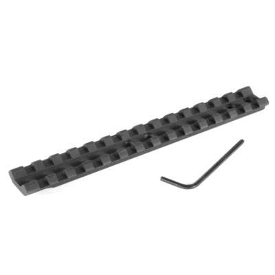 EGW One Piece Picatinny Style Scope Base Mount Mossberg 500/590/835/930/935 Late After 1997 Shotgun Aluminum Matte Black