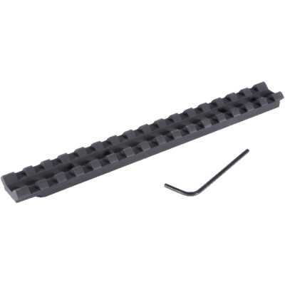 EGW Picatinny Scope Mount For Ruger American SA Aluminum Blk