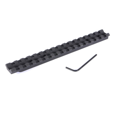 EGW One Piece Picatinny Style Scope Base Mount For Ruger American Short Action 20 MOA Bias Built In Aluminum Matte Black