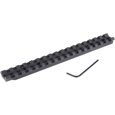 EGW One Piece Picatinny Scope Mount For Ruger American Long Action Aluminum Matte Black