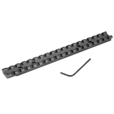 EGW One Piece Picatinny Style Scope Base Mount T/C Venture/Compass Short Action 0 MOA Bias Built In Aluminum Matte Black