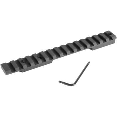EGW Remington 700 SA Picatinny Scope Mount Aluminum Blk