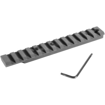 EGW HD Remington/Benelli/Weaver 93/Stoeger Ambidextrous Picatinny Rail Scope Mount 0 MOA Aluminum Matte Black
