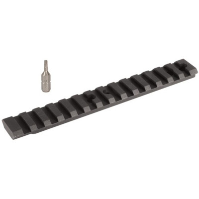 EGW Mossberg 500, 590, 835, 930, 935 Late Picatinny Scope Mount Aluminum Matte Black