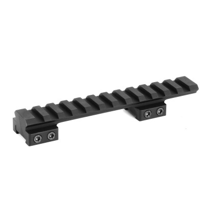 EGW Heavy Duty CZ 527 16mm Dovetail Picatinny Scope Rail Mount 20 MOA Built In Bias Aluminum Matte Black