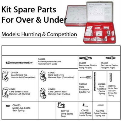 Berettas Spare Parts Kit for 12 Gauge 680 Series Over and Under Shotguns