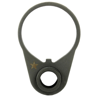 Bravo Company USA Gunfighter AR-15 QD Sling Swivel End Plate Steel Matte Black BCM-EPM4-QD