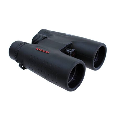 Tasco 10x42 Compact Binoculars Roof Prism Rubber Coated Black