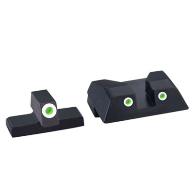 Beretta Tritium Night Sight Set APX 3-Dot Configuration Steel Housing Matte Black