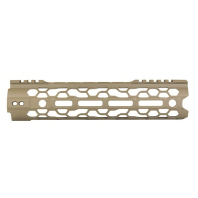 ODIN Works AR-15 12.5" M-LOK O2 Lite Free Float Forend FDE Finish