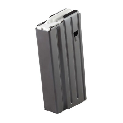 E-Lander AR-10/DPMS LR-308/SR-25 Magazine .308 Winchester 20 Rounds Steel Construction Black Finish