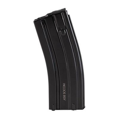 E-Lander AR-15 Magazine .458 SOCOM 10 Rounds Steel Construction Matte Black Finish