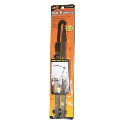 HME Products Folding Bow Hanger 20" with Accessory Hooks Steel Black FBH