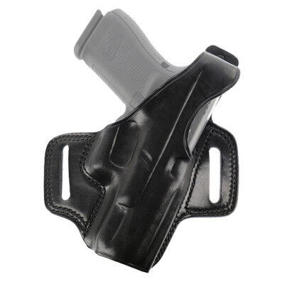 Galco Fletch High Ride Belt Holster for Sig Sauer P320 Compact Right Hand Leather Black