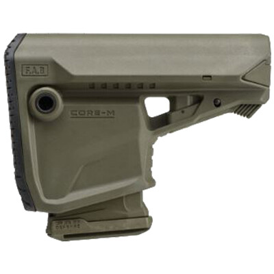 F.A.B. Defense GL-CORE M AR-15 Buttstock with Magazine Carrier