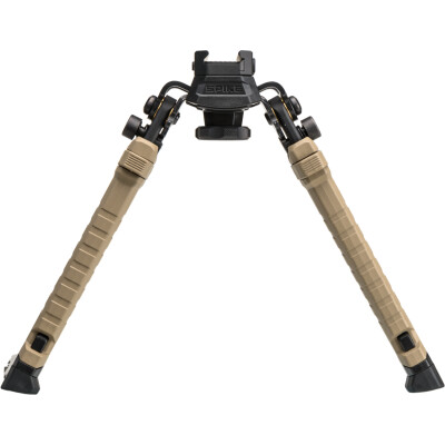 FAB Defense Spike Precision Bipod Picatinny Mount Adjustable Height Pan Tilt Aluminum/Polymer FDE