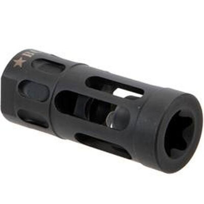 Bravo Company BCMGUNFIGHTER Compensator MOD 1 .30 Caliber 5/8x24 Muzzle Device Steel Black BCM-GFC-MOD-1-762