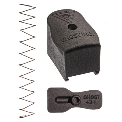 Ghost Inc. 43 Plus Two Magazine Extension for Glock