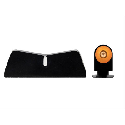 XS Sights DXT2 Big Dot Standard Height Sights for Glock 17/19/26 Orange Front Sight