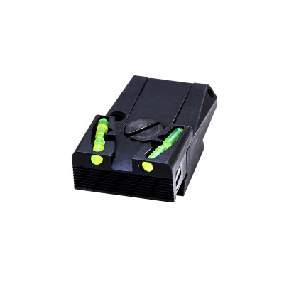 HIVIZ Target Rear Sight fits All for Glock Models Except 42/43/MOS LitePipes Front Sight Steel Black