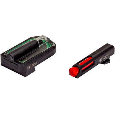 HIVIZ FASTDOT H3 Tritium/Fiber Optic Sights for Glock MOS 9/40/357