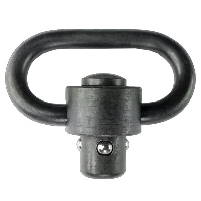 GrovTec Heavy Duty Push Button Swivel Steel Black