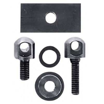 GrovTec GT KeyMod Forearm Swivel Stud Adaptor Steel Oxide Finish Matte Black GTSW-232