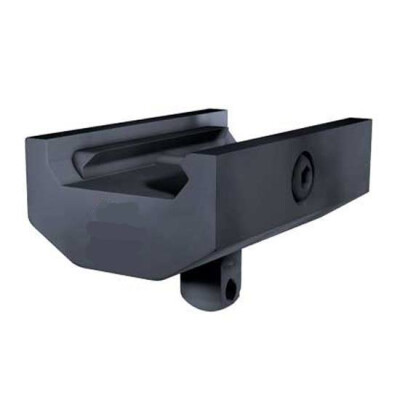 GrovTech Picatinny Rail Mounted Bipod Adapter Aluminum Black GTSW-265