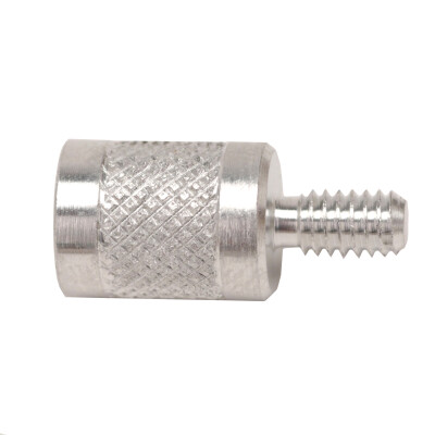 Hoppe's Rifle to Shotgun Thread Adapter Converts 8x32 Female to 5/16x27 Female Thread
