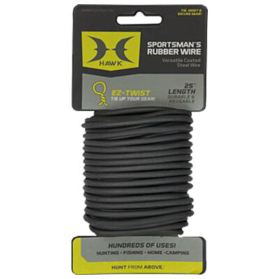 Hawk Sportsman Rubber Coated Wire 25'