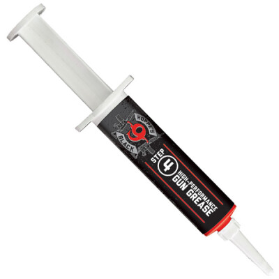 Hoppe's Black Gun Grease Synthetic Polymer Formula 12cc Syringe Applicator