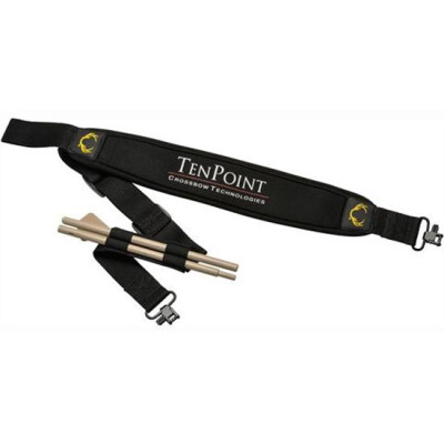 TenPoint Crossbow Technologies Crossbow Sling Neoprene Black with Crossbow Unloading Bolt HCA004