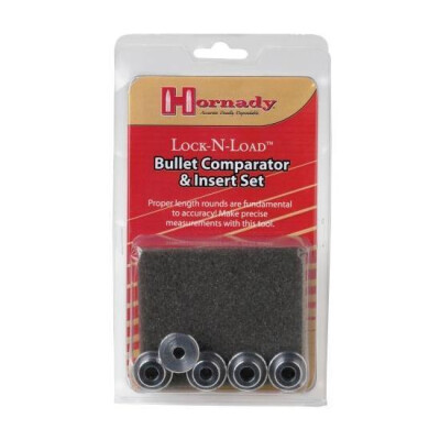 Hornady 6 Piece Lock N Load Bullet Comparator Insert Basic Set Steel B234